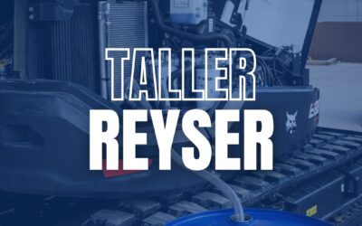 Taller de maquinaria de construcción en Plasencia