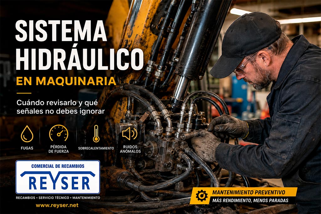 Mantenimiento y revisión de plataforma elevadora en entorno industrial